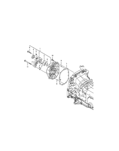 Part Location Diagram of CY-22312-080180 MTD Parallel Pin, M8x16